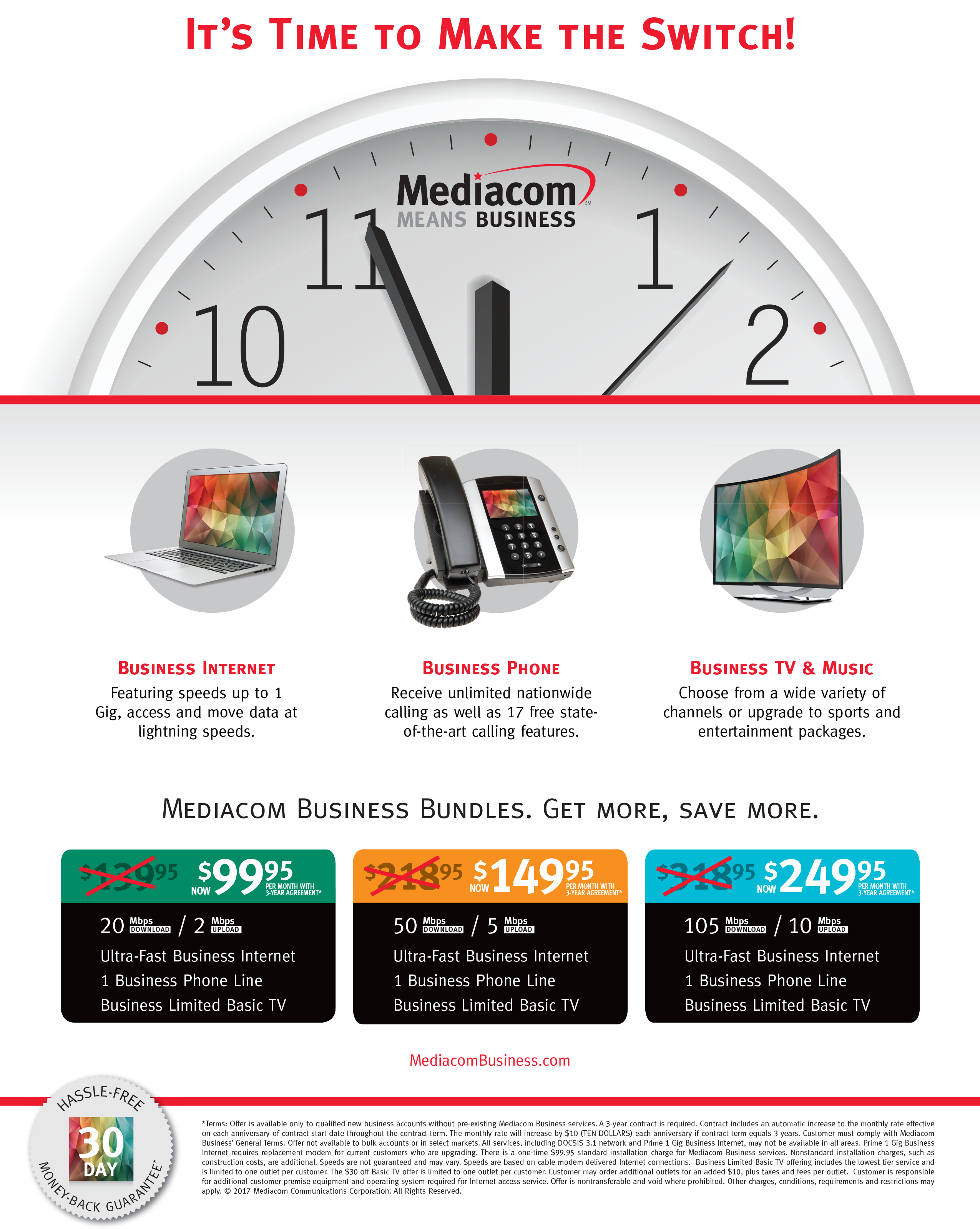Mediacom 2017 Switch Sell Sheet